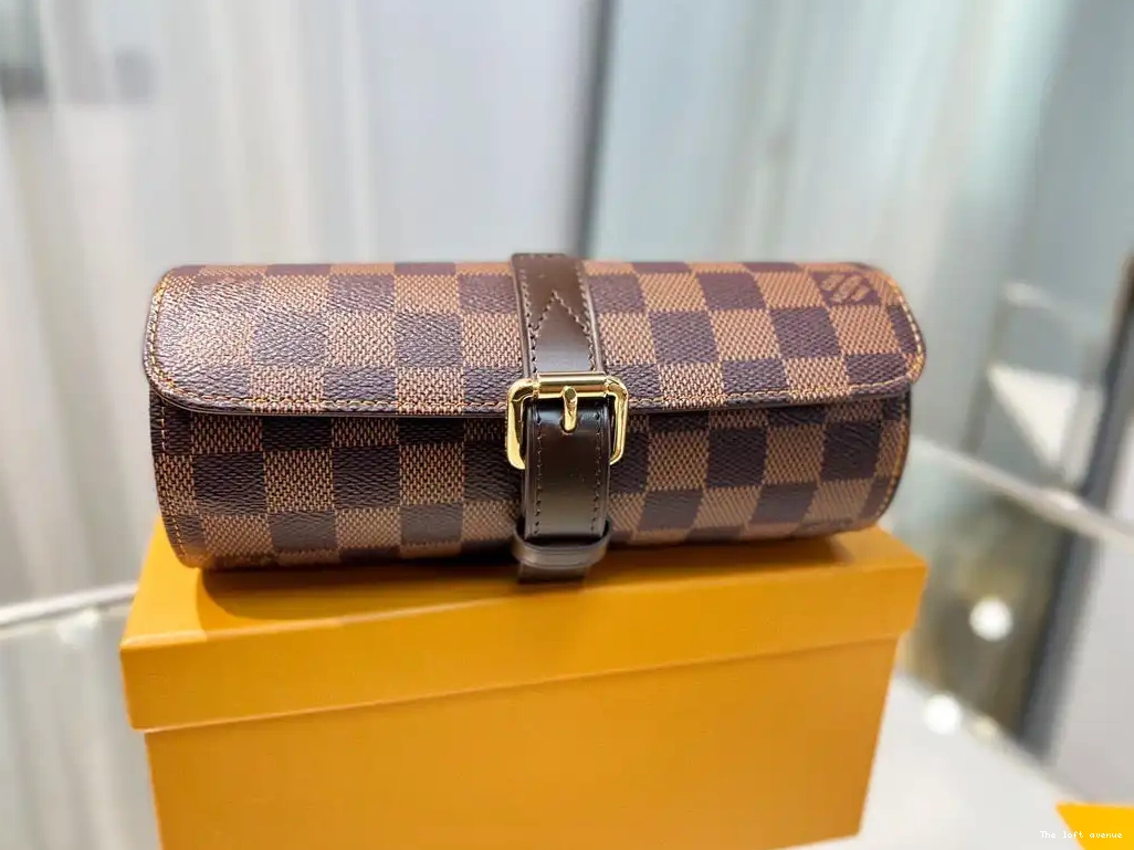 CASE WATCH CHECKERED LV CUSTOM 0520
